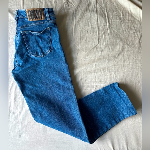 Vintage 1990s Women's DKNY Straight Leg Jeans - Picture 1 of 7